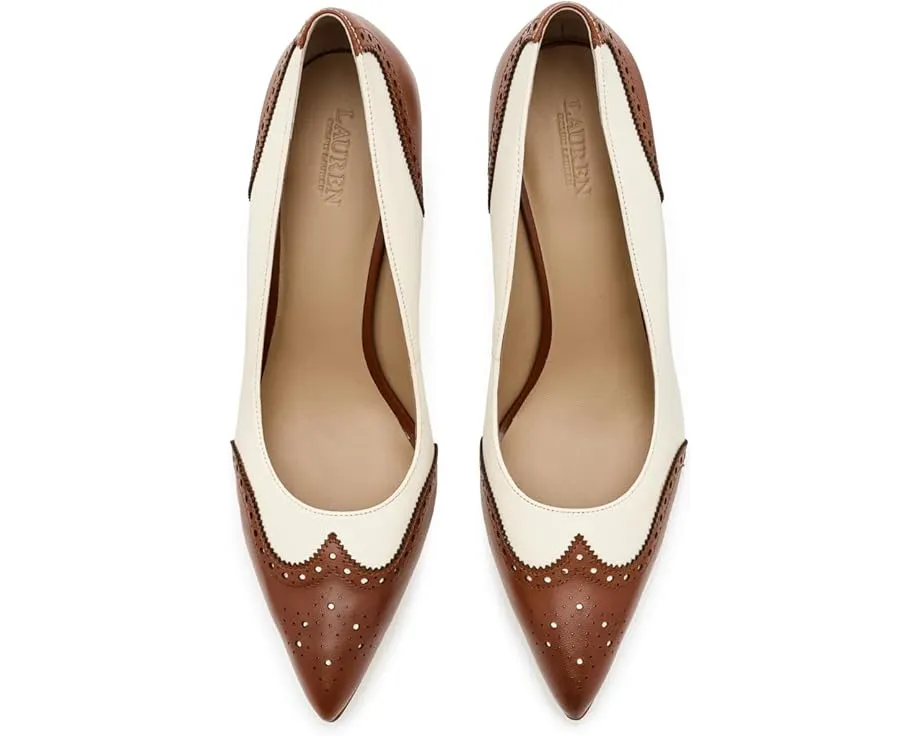 Туфли Lauren Ralph Lauren Lynden на шпильке с перфорированной кожей