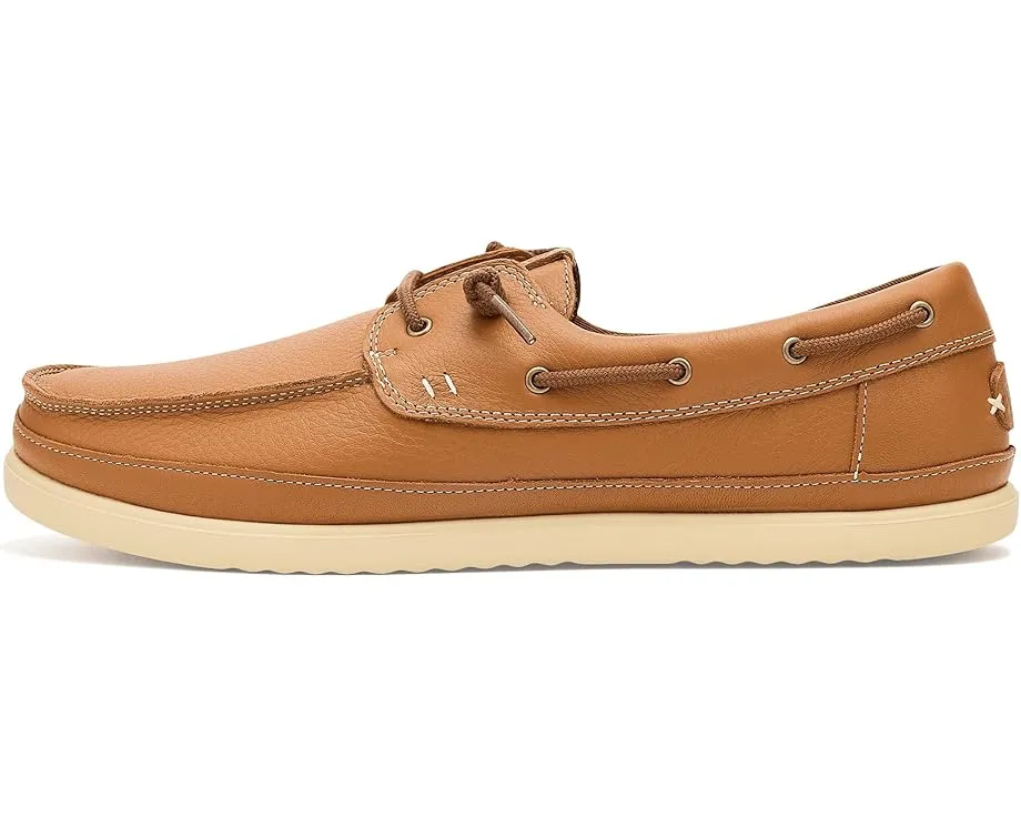 Обувь Hey Dude Harbor Lo Craft Leather на эластичных шнурках