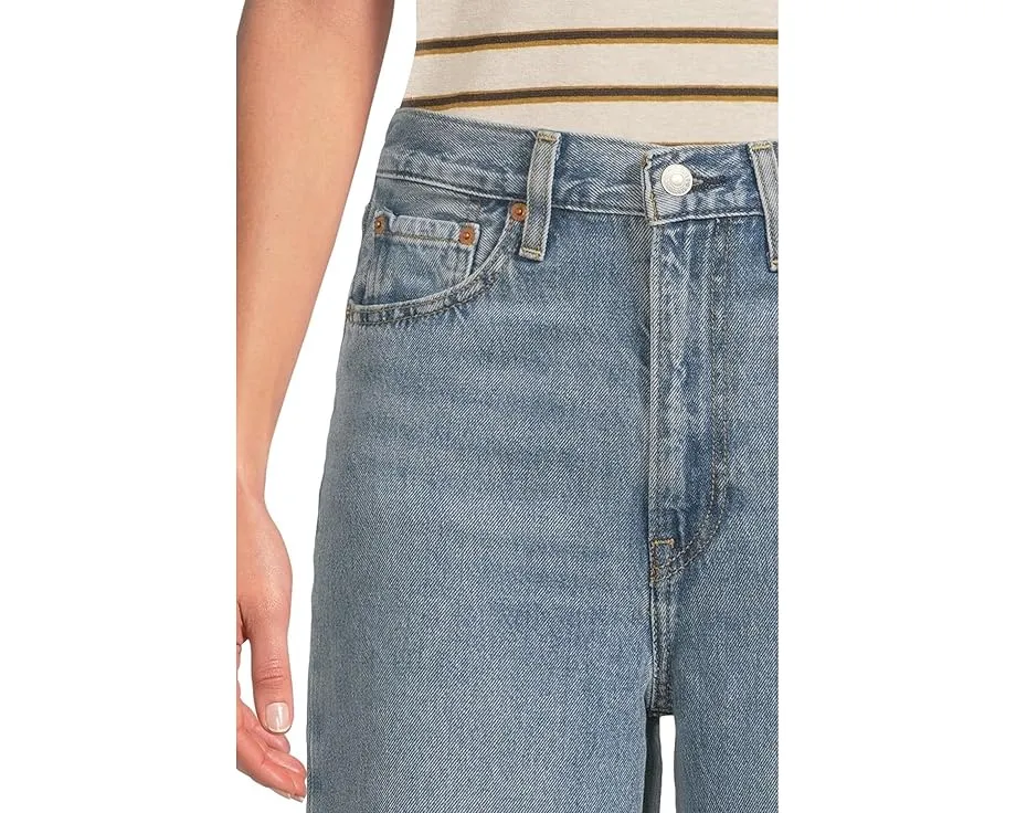 Джинсы Levi's Ribcage Wide Leg с высокой посадкой и широкими штанинами