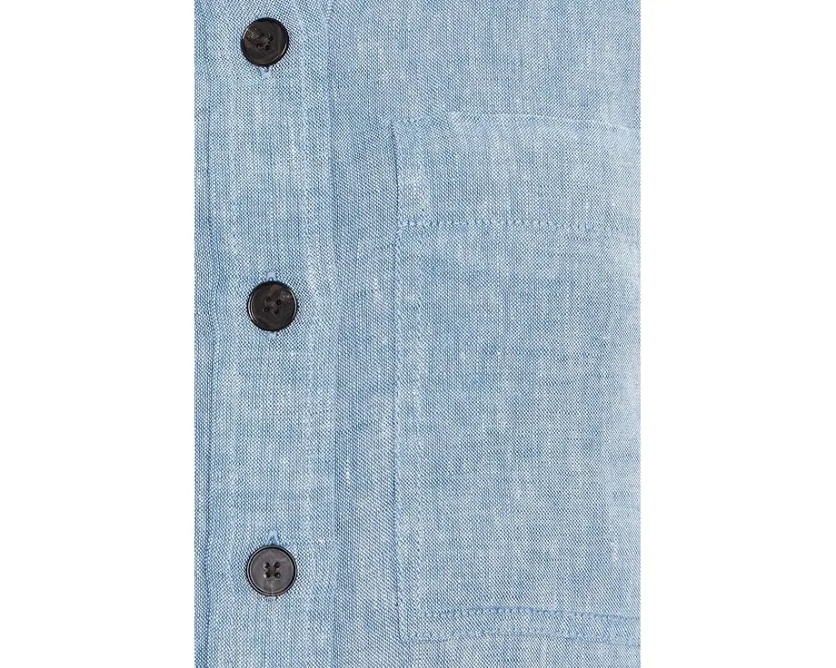 Платье-рубашка Relaxed Mini Madewell из 100% льна