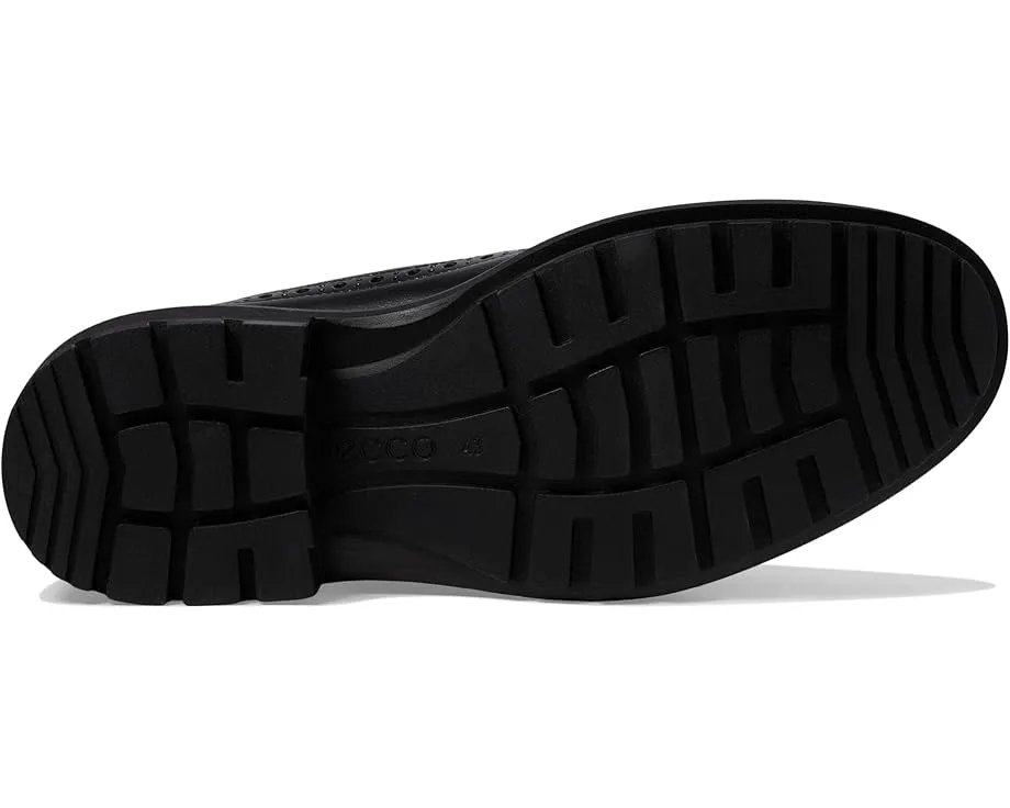 Оксфорды ECCO Oslo Wing Tip в стиле броги с резиновой подошвой