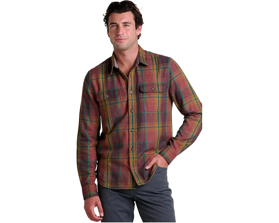 Рубашка Toad&Co Ranchero Long Sleeve Shirt с накладками на локтях