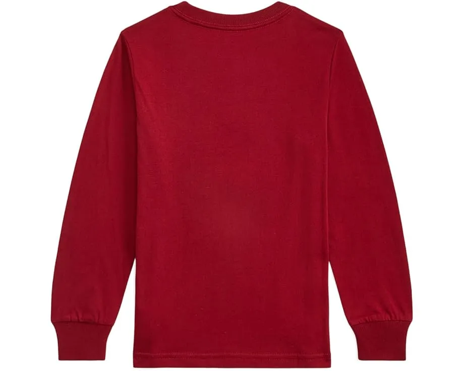 Футболка Polo Ralph Lauren Polo Bear с длинным рукавом для малышей и детей