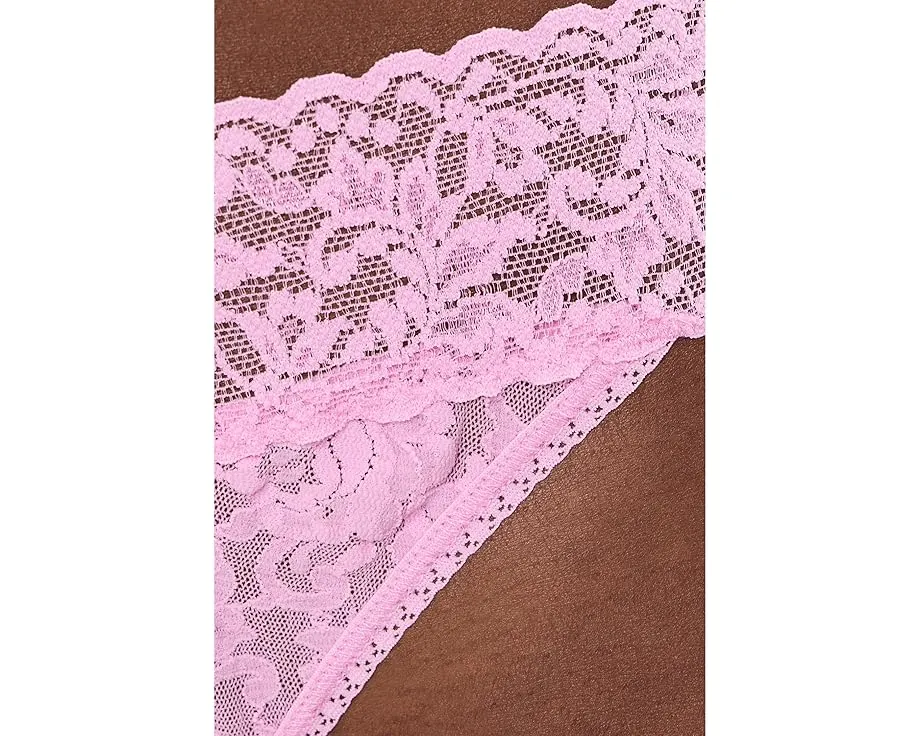 Трусы-стринги Hanky Panky Signature Lace Original Rise с кружевом