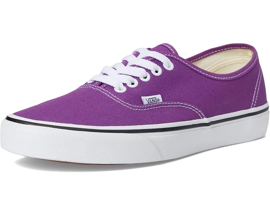 Кроссовки Vans Authentic с текстильным верхом и вафельной подошвой