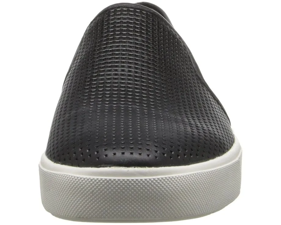 Перфорированные кеды Vince Blair 5 из нубука на липучках