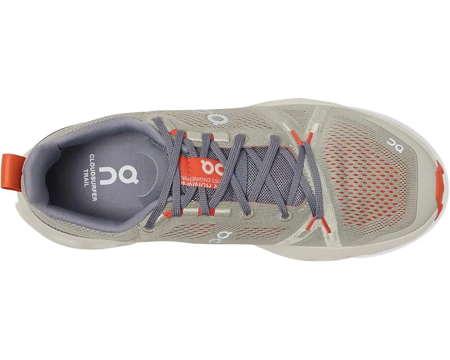 Трейловые кроссовки On Cloudsurfer Trail с технологией Missiongrip