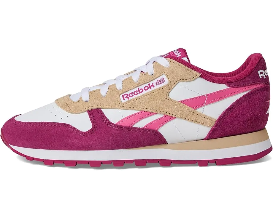 Кроссовки Reebok Lifestyle Classic Leather из кожи с резиновой подошвой