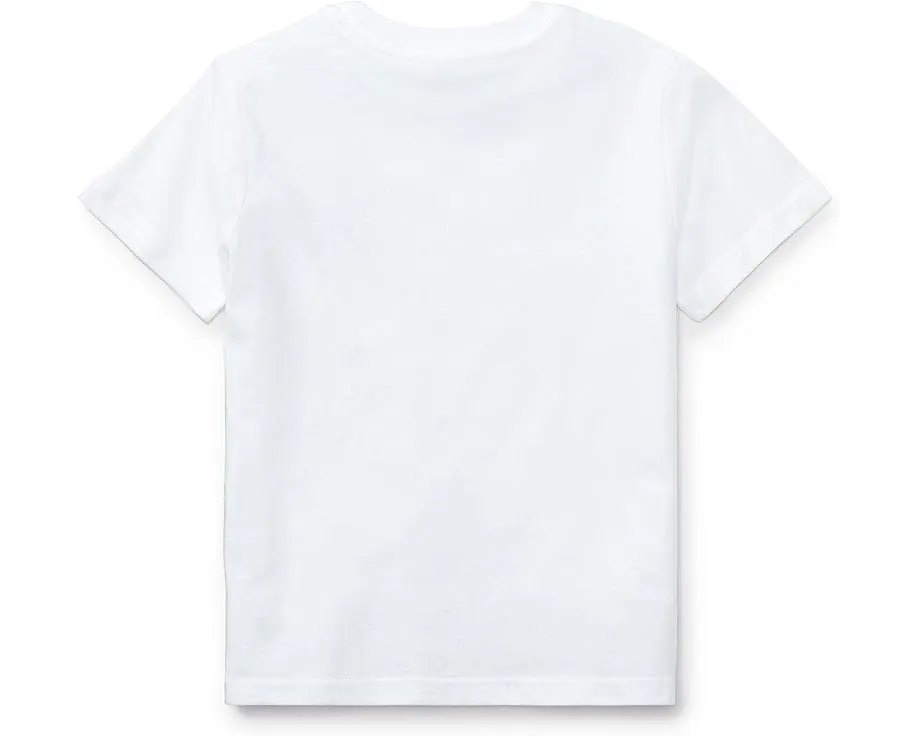 Футболка Polo Ralph Lauren Short Sleeve Jersey T-Shirt для подростков с круглым вырезом
