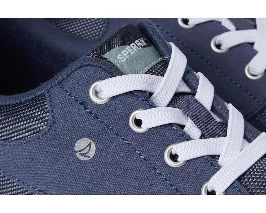 Детские кроссовки Sperry Kids Boardwalk Washable с круглым носком и стелькой из пены с памятью