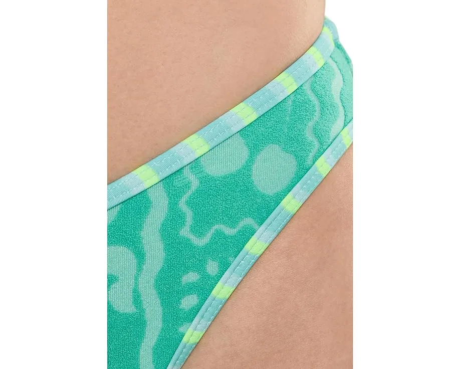 Плавки Daria с винтажным принтом и высокой линией бедра для удлинения силуэта