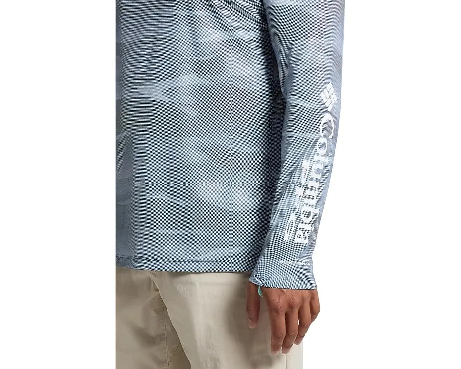 Columbia Terminal Deflector Zero II Hoodie с принтом и отверстиями для большого пальца