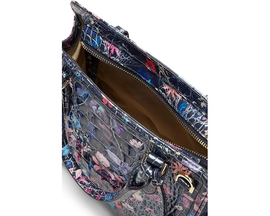 Сумка Brahmin Cami среднего размера с квадратной формой и карманами