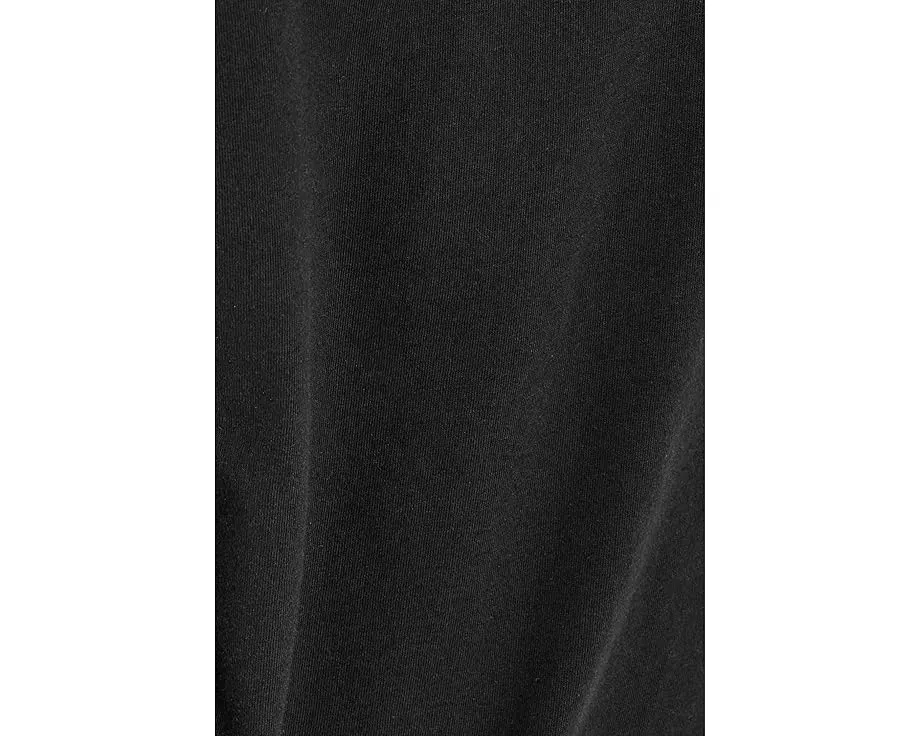 Топ Vince Relaxed Short Sleeve Drape Top с драпировкой на плече