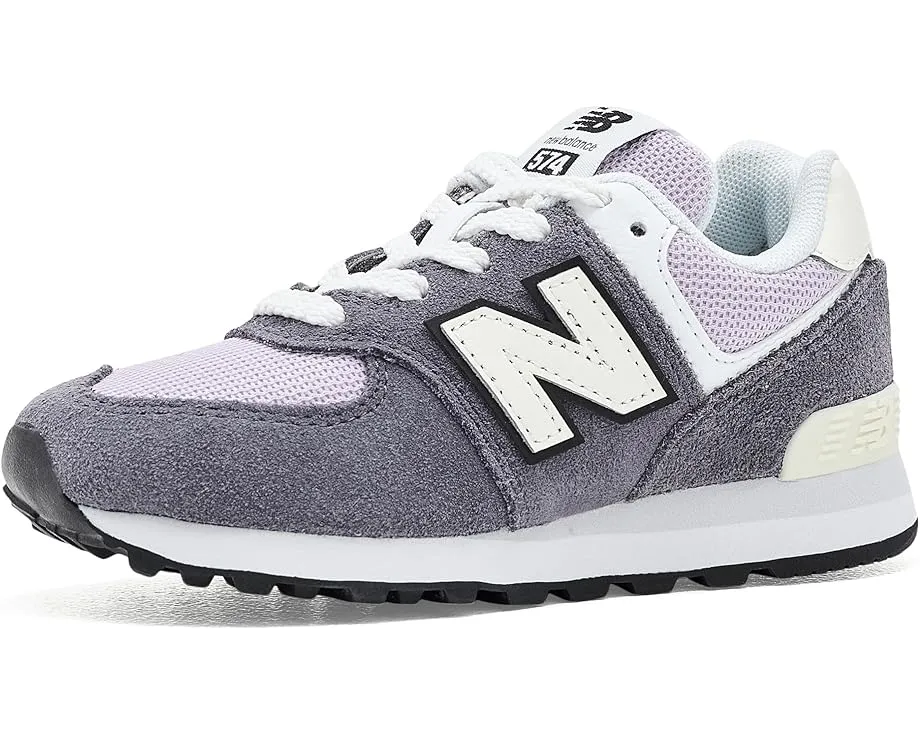 Детские кроссовки New Balance 574 с верхом из замши и сетки
