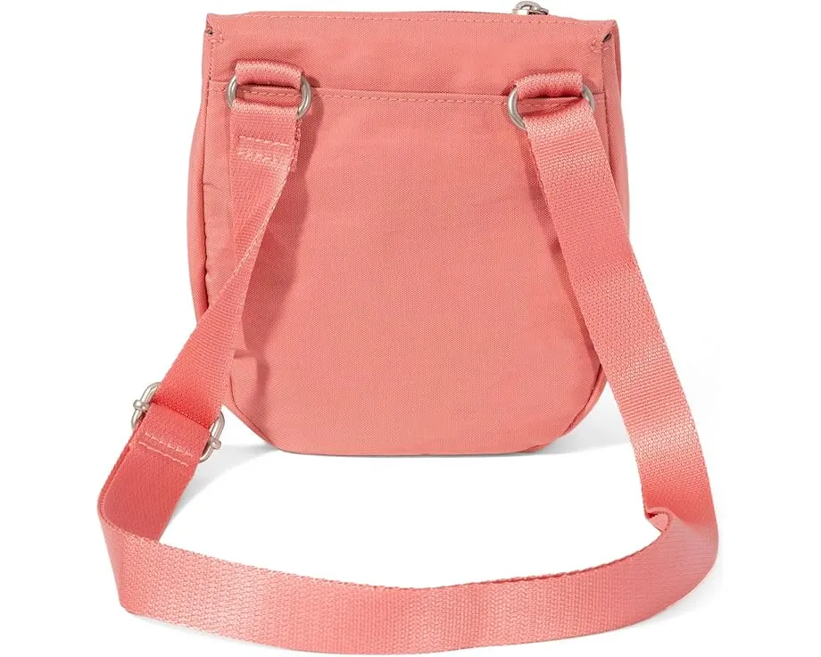 Сумка Baggallini Dash Crossbody с защитой RFID и карманом для губной помады