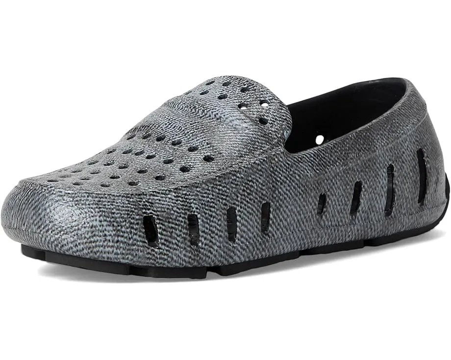 Детские мокасины Floafers Kids Prodigy Driver Print с принтом