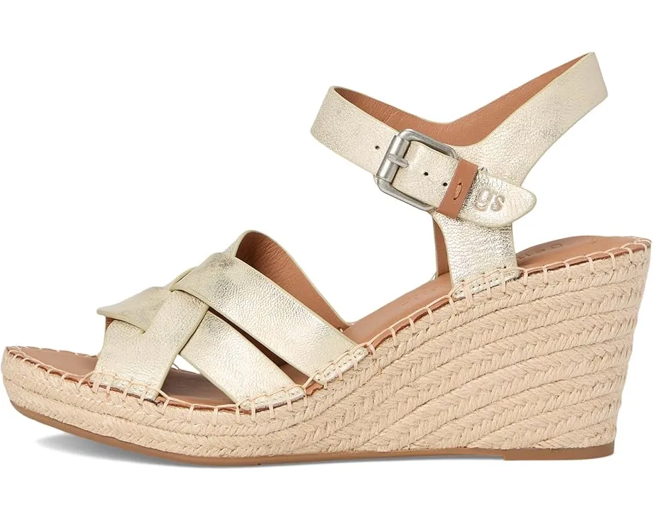 Сандалии Gentle Souls Caspian на танкетке с застежкой на пряжке