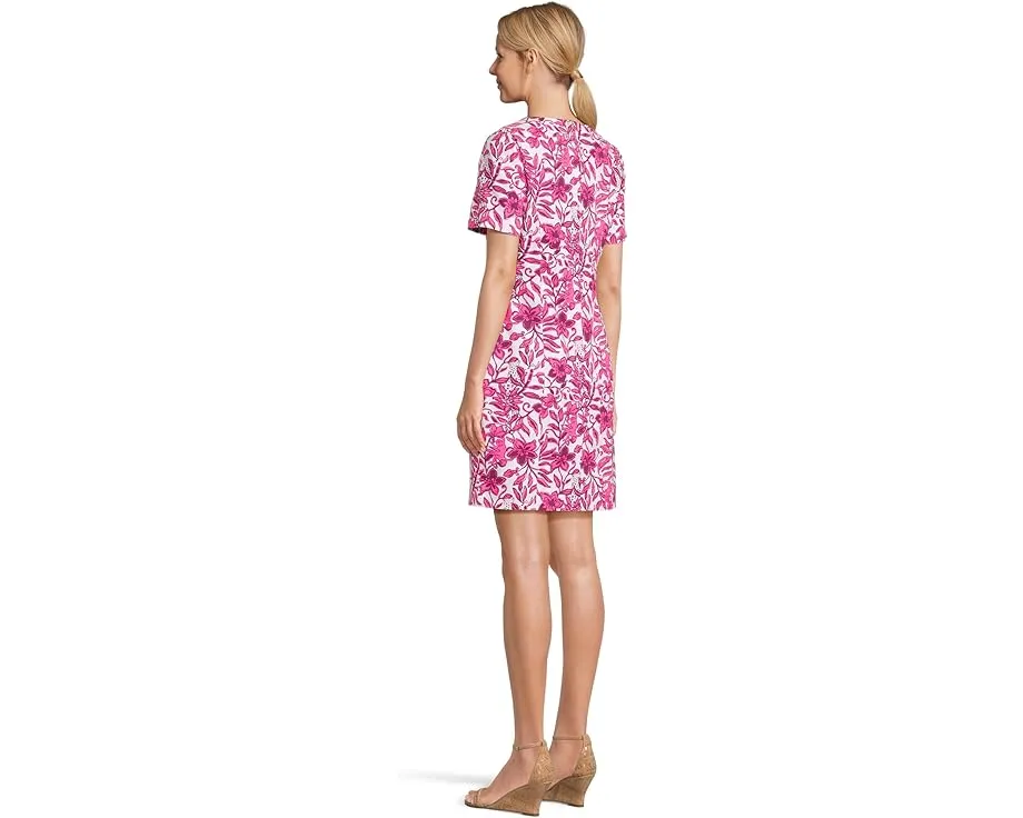 Платье Mila с коротким рукавом от Lilly Pulitzer с цветочным принтом