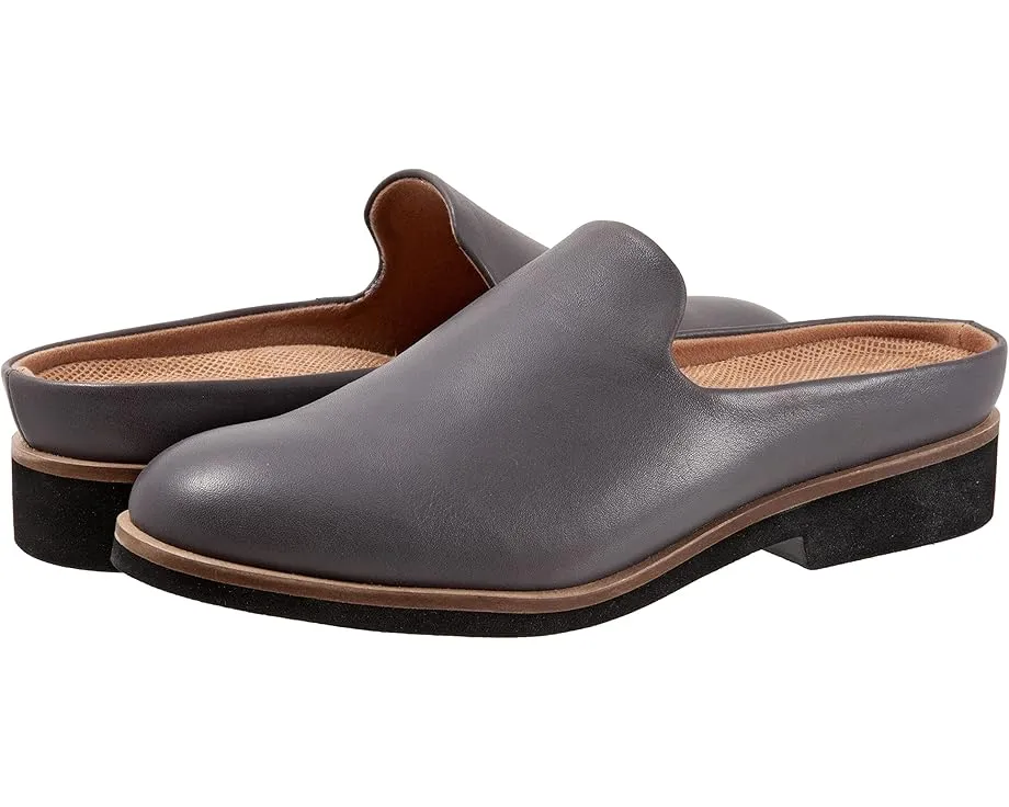 Мюли SoftWalk Wolcott из состаренной кожи с бархатной подкладкой