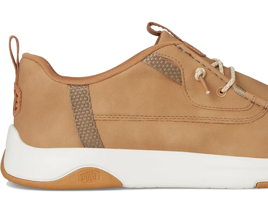 Кроссовки Hey Dude Wally Drift Classic с эластичными шнурками и памятью формы