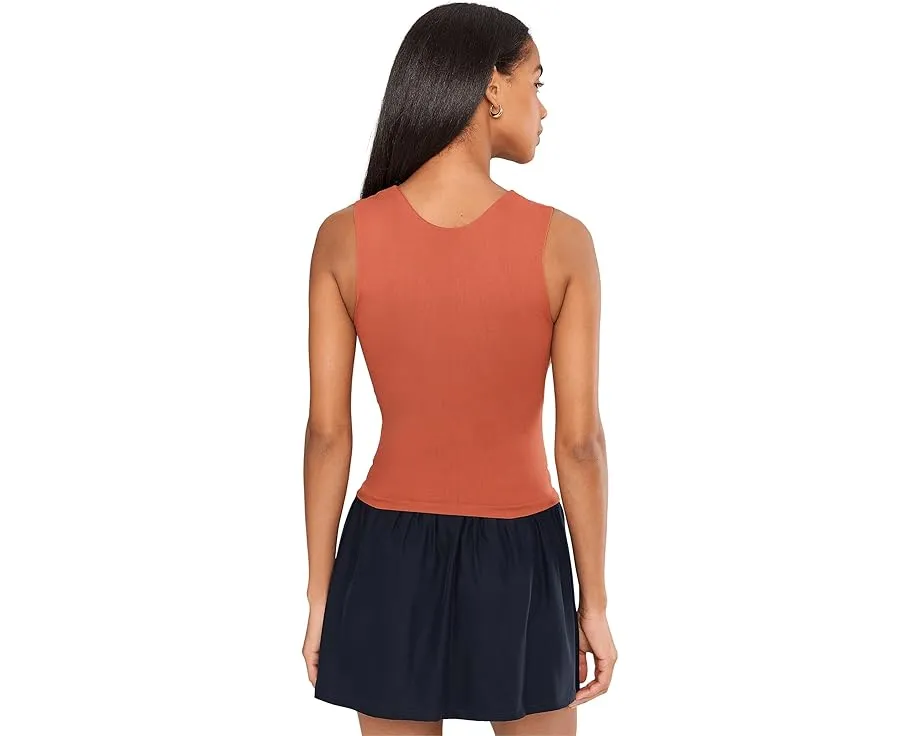 Топ Free People Clean Lines Muscle Cami с широкими бретелями и бесшовным кроем