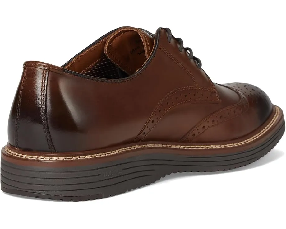 Johnston & Murphy туфли Upton Wingtip с перфорацией и стелькой с эффектом памяти