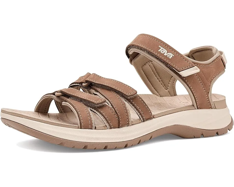 Кожаные сандалии Teva Tirra Sport Leather с подошвой Spider Rubber