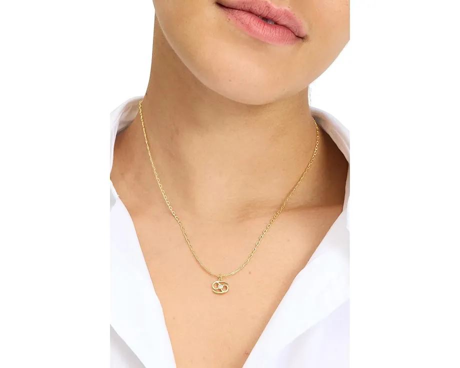 Мини-кулон со знаком зодиака Рак от Kate Spade New York