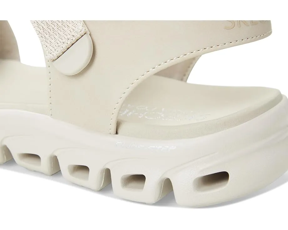 Спортивные сандалии Skechers Glide Step Count On Me с геометрической подошвой и стелькой Yoga Foam