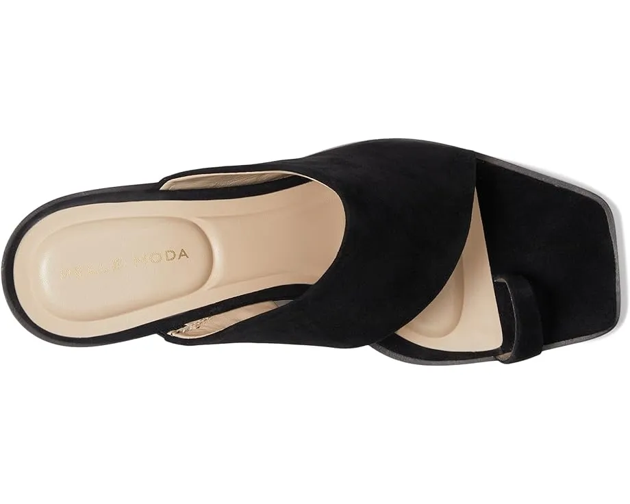 Pelle Moda сандалии Lahni Slide с асимметричным верхом и каблуком из джута