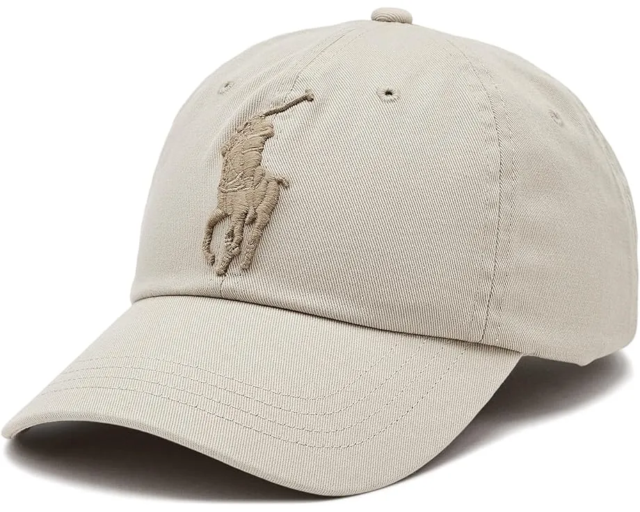 Бейсболка Big Pony Twill Ball Cap от Polo Ralph Lauren с кожаным ремешком