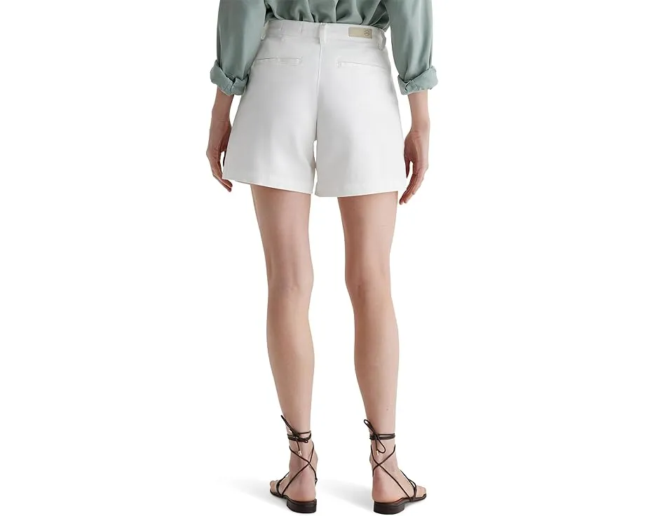 Шорты AG Jeans Jude из стрейч-твиля с прямым кроем и средней посадкой