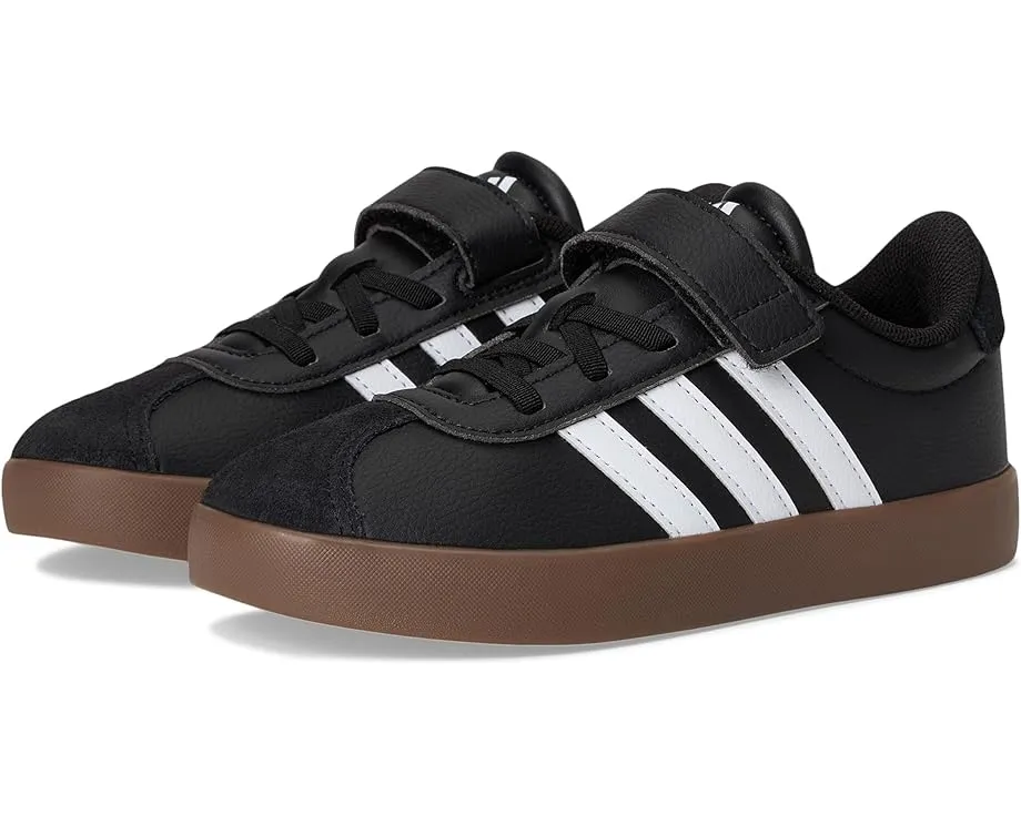 Кроссовки Adidas VL Court 3.0 с эластичными шнурками для детей