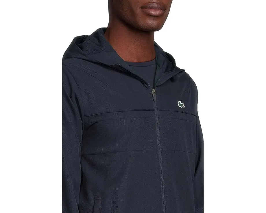 Спортивная куртка Lacoste Water-repellent Sport Track с водоотталкивающей пропиткой