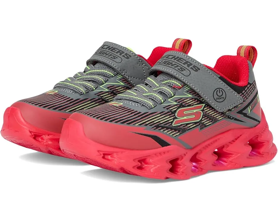 Детские кроссовки SKECHERS KIDS Vortex 2.0 Veltrox со светящейся подошвой