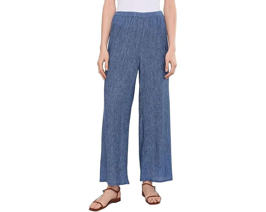 Плиссированные широкие брюки Eileen Fisher Woven Plisse