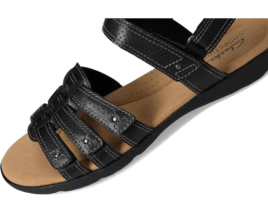 Сандалии Clarks Elizabelle Kay из мягкой кожи на липучке