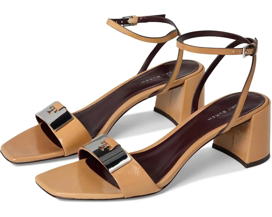 Босоножки Tory Burch Gigi 55 мм с квадратным носком и регулируемым ремешком