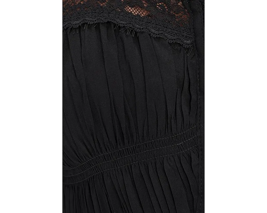 Мини-платье So In Love Mini Slip из легкой ткани с кружевом Free People