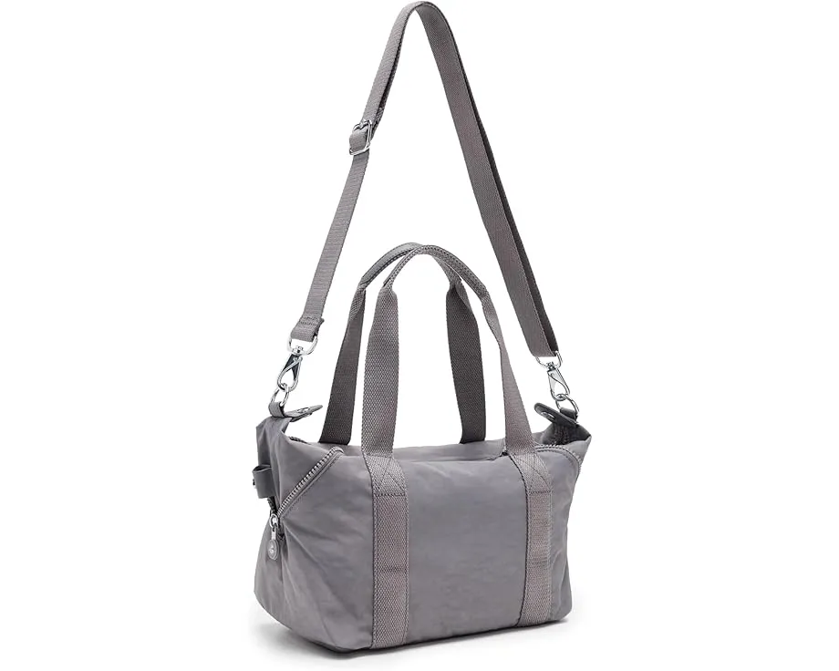 Сумка-тоут Kipling Art Mini с геометрическим принтом и съемным ремнем