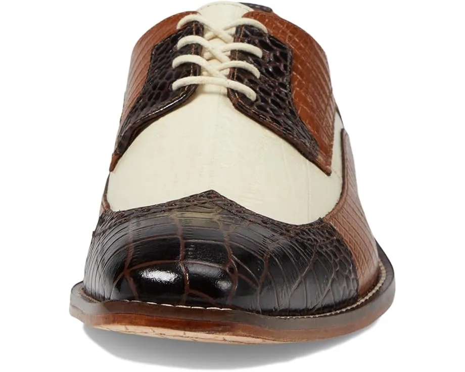 Stacy Adams Gallinari оксфорды Wingtip с принтом и кожаной подошвой