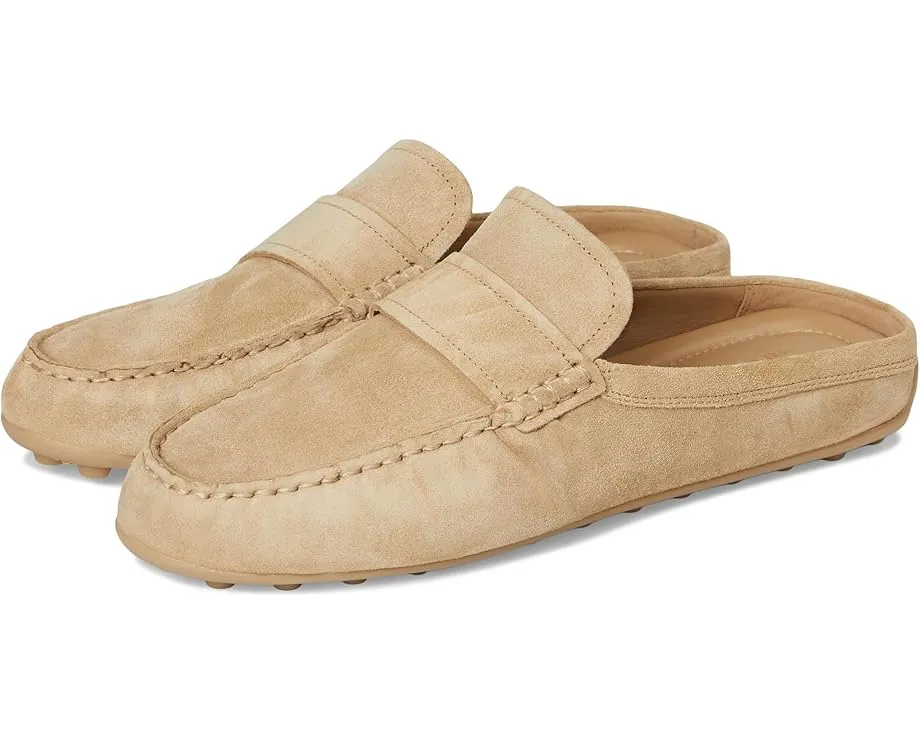 Vince Berkley мюли на невысоком каблуке с круглым носком из мягкой замши