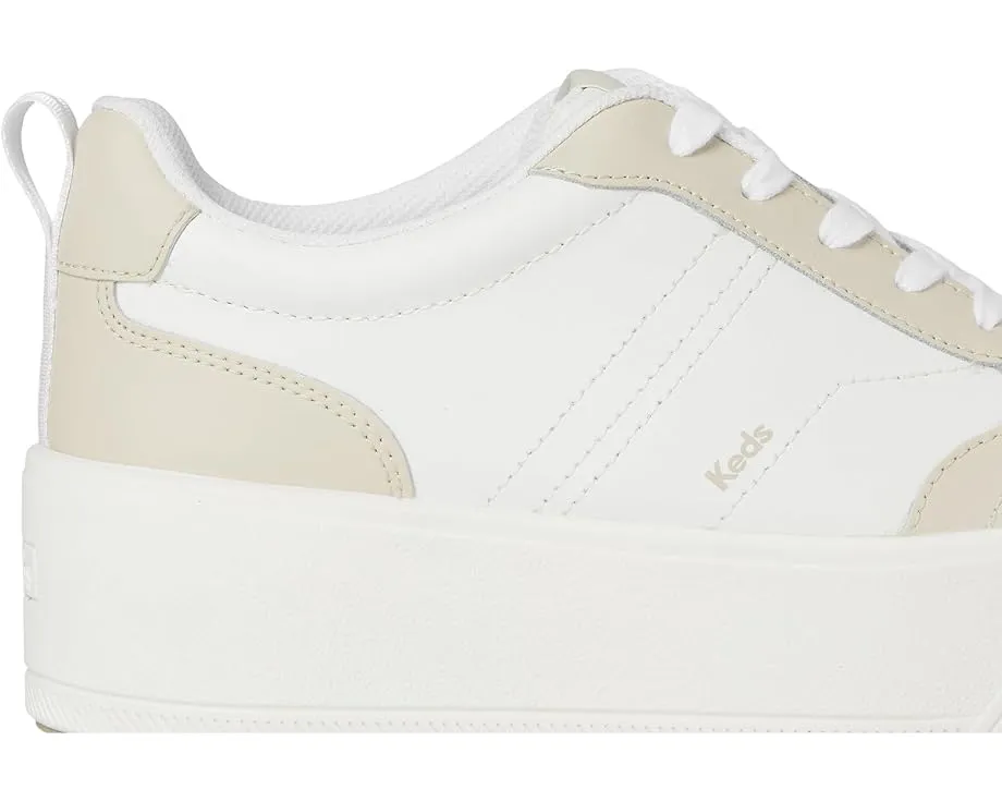 Кроссовки Keds Skyler II Lace-Up на платформе 3.81 см с перфорацией и кожанным верхом