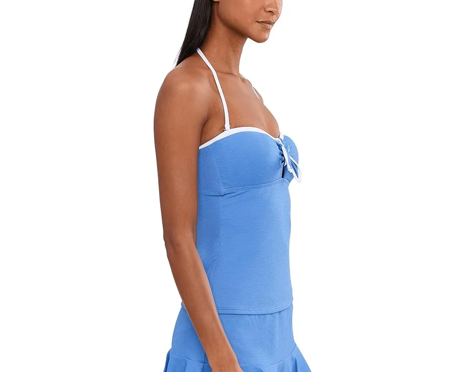 Топ Tommy Bahama Island Cays Cabana Tie Bandini с чашками и защитой UPF 50+