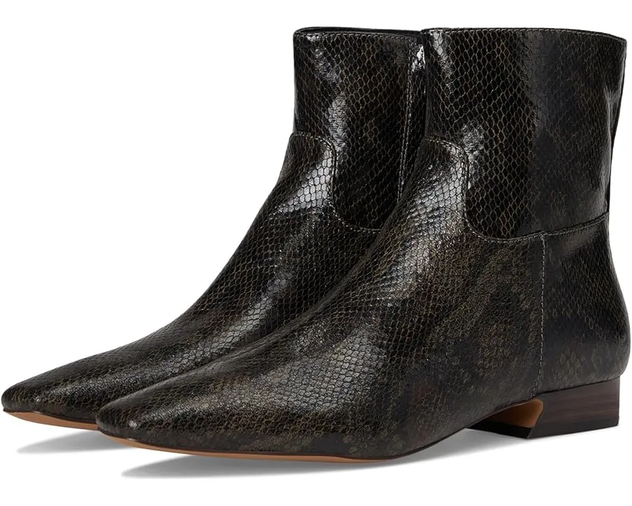 Ботинки Free People Easy Does It Snake Print с принтом под змею и молнией