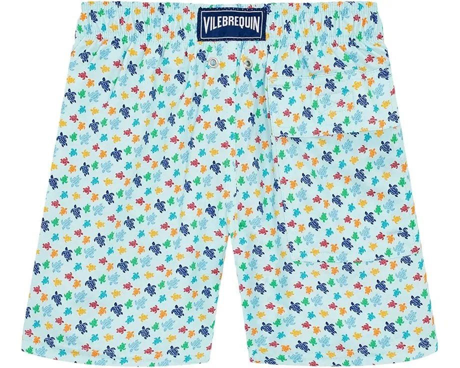 Детские плавки Vilebrequin Micro Ronde Des Tortues Rainbow Stretch с эластаном