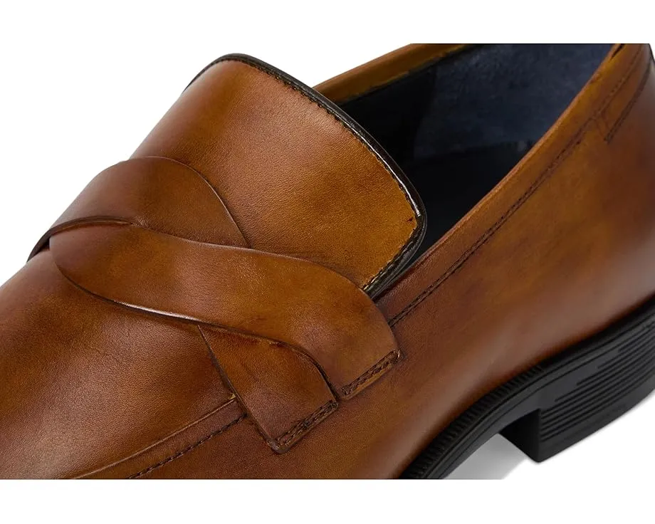 Мокасины Johnston & Murphy Flynch Braided Strap из итальянской кожи с плетеным ремешком