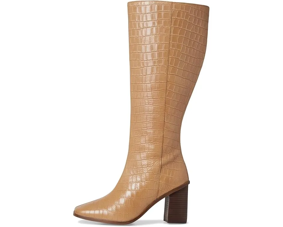 Ботильоны Journee Collection Tamori Wide Calf с квадратным носком и широким голенищем