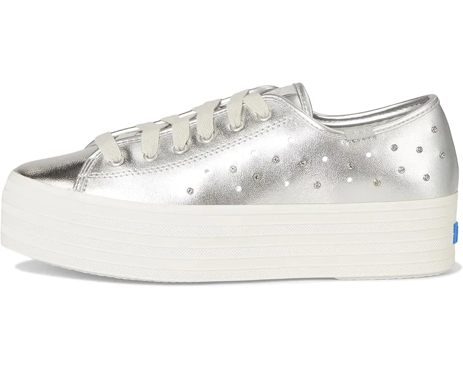 Кроссовки Keds Triple Up Leather на платформе с гелевой стелькой